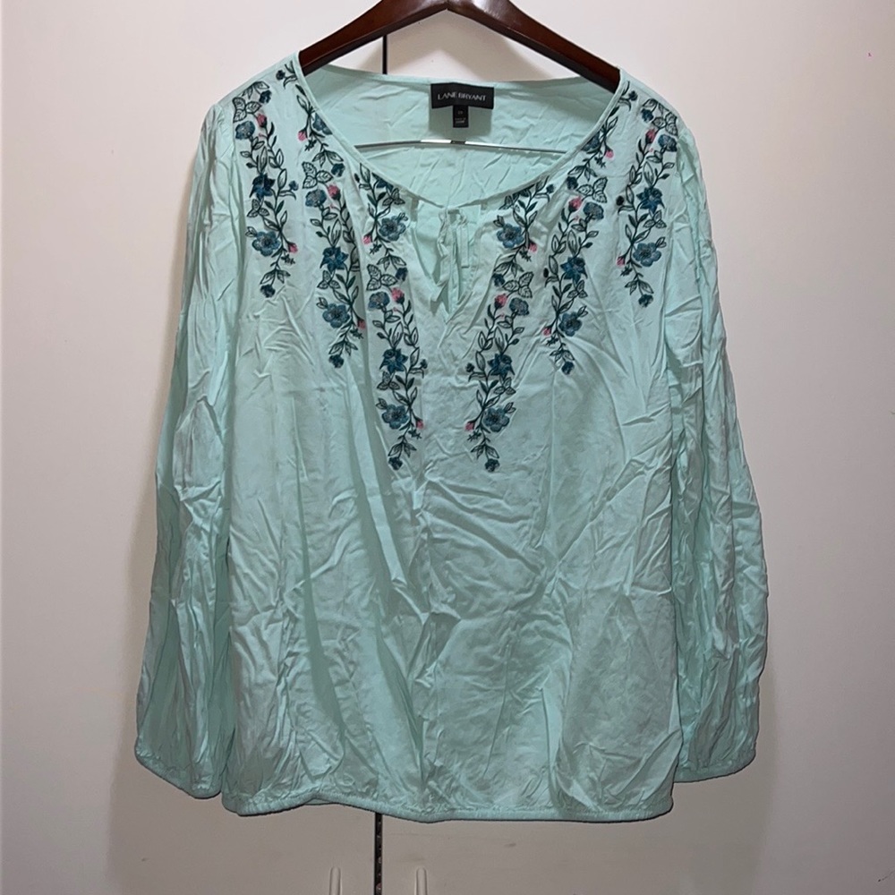 LANE BRYANT  floral top